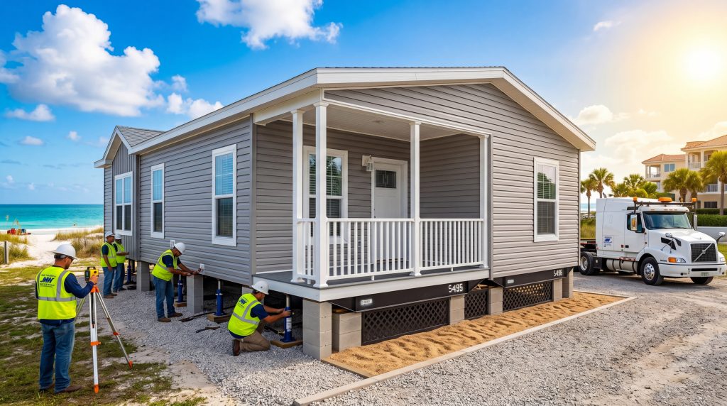Mobile Home Tie Downs and Anchoring Florida